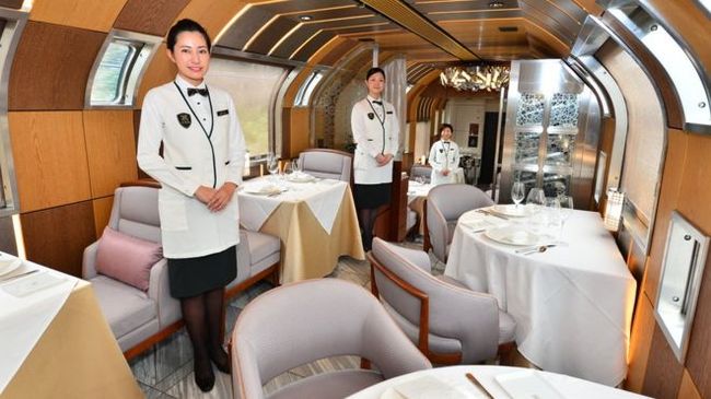 The Shiki-shima luxury train. - Not mine, BBC, , Japan, Beautiful life, Longpost