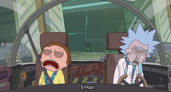 Rick and Morty perfectly conveys my state of mind for the next 9 months. - Honestly stolen, In contact with, Rick and Morty, Mat, Longpost