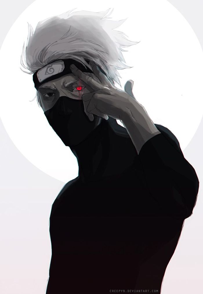 Kakashi Hatake - Kakashi Hatake, Наруто, Anime Art, Аниме