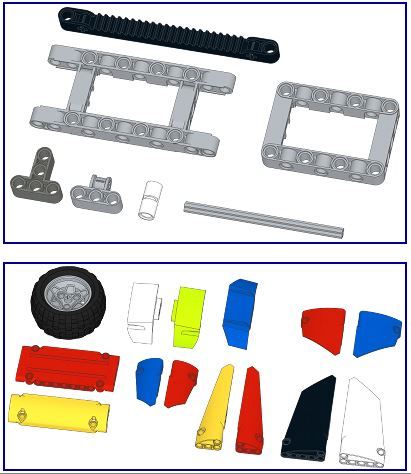 История lego technic (2009-наше время) - Моё, LEGO, LEGO technic, История, Игрушки, Длиннопост