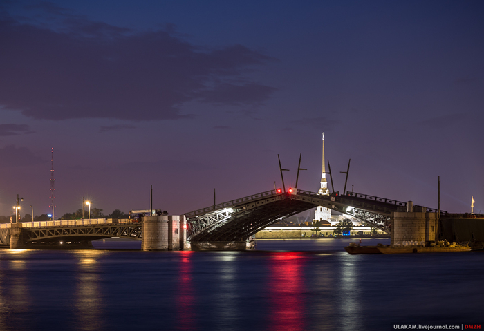 Misfire. - My, Evening, Saint Petersburg, Bridge, Peter-Pavel's Fortress, Sky, Neva, Embankment, Did not work out