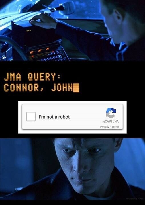 Captcha - Terminator, Terminator 2: Judgment Day, Captcha