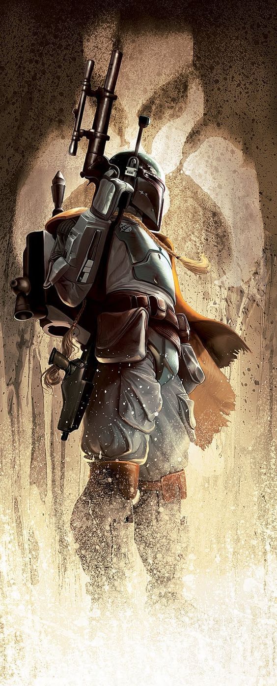 Irresistible and brutal Boba Fett - Star Wars, Boba95fet, Art, Longpost, Tag