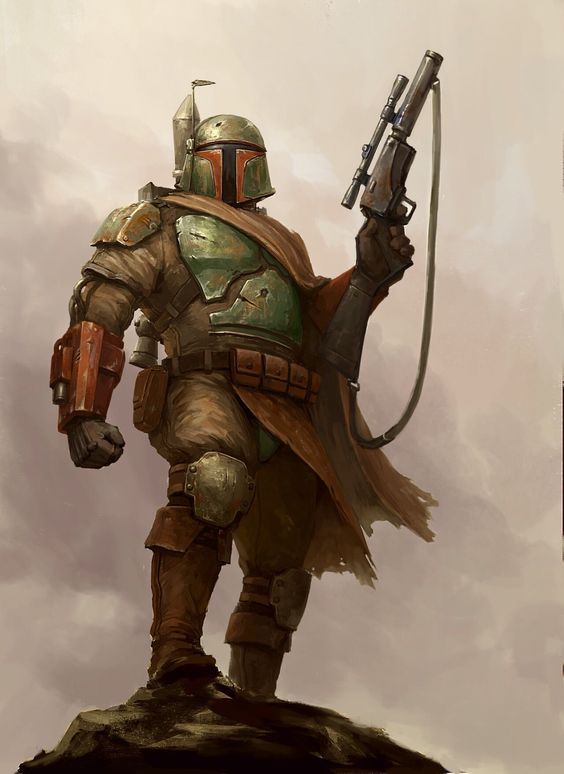 Irresistible and brutal Boba Fett - Star Wars, Boba95fet, Art, Longpost, Tag