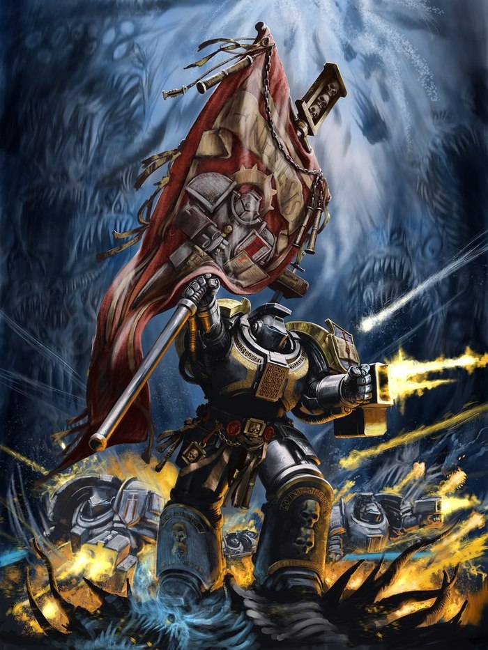 Gray knights - Warhammer 40k, Wh Art, Gray knights, Kaldor Draigo, Longpost
