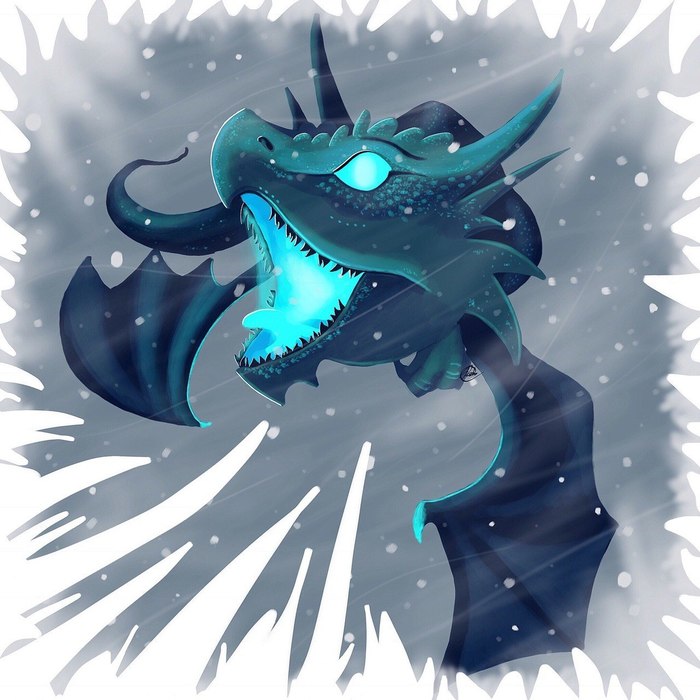 Ice Dragons of Westeros - Game of Thrones, PLIO, Song of Ice and Fire, Ice Dragon