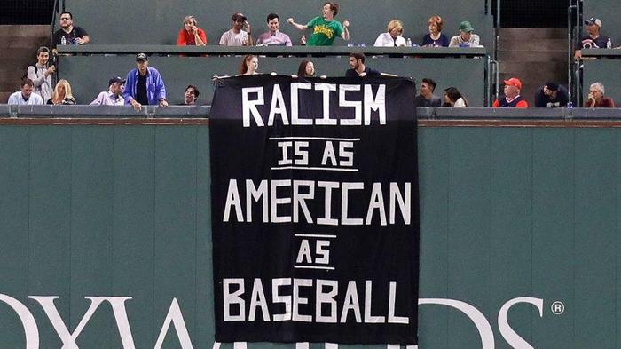 Meanwhile at Fenway Park - America, The photo, Massachusetts, Stadium, Racism