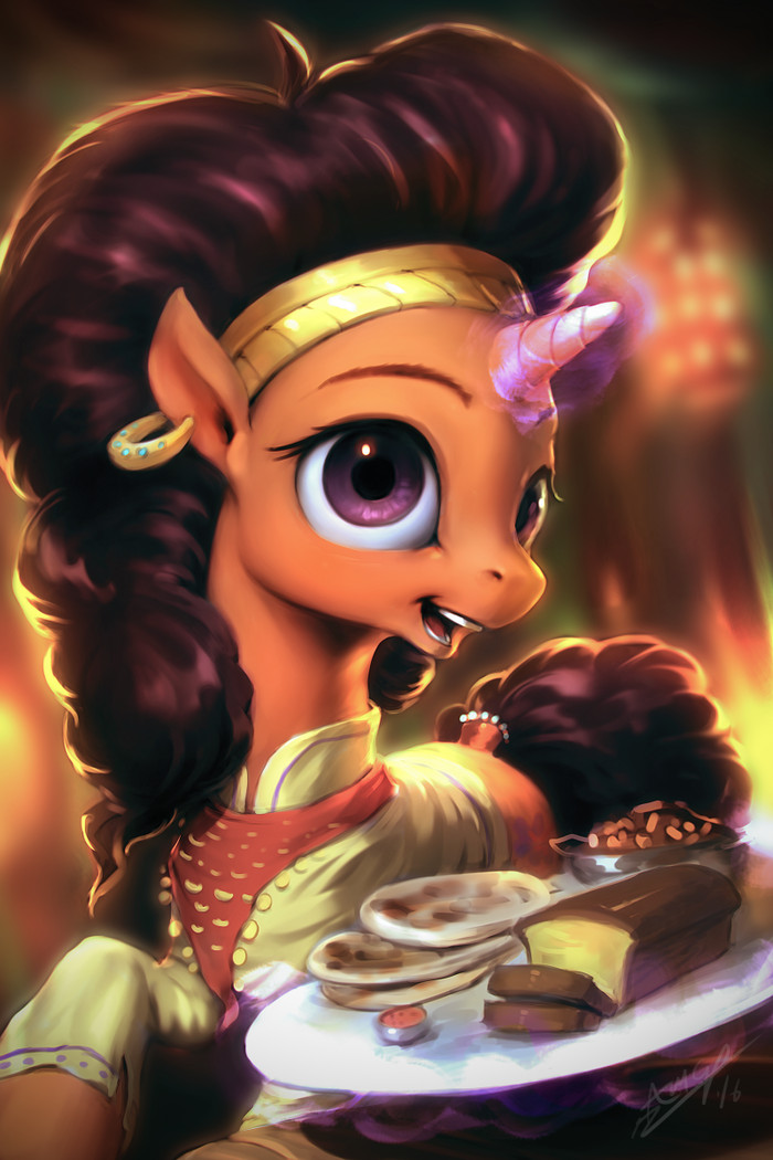 Saffron Masala by AssasinMonkey - My little pony, Saffron masala, Assasinmonkey