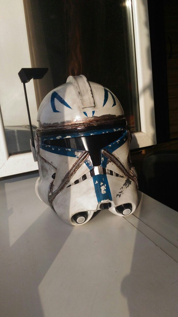 Captain Rex helmet from the Star Wars universe - Star Wars, Craft, Friday, Helmet, With your own hands, Handmade, Longpost