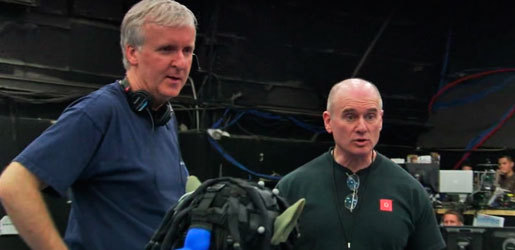 How Avatar was filmed - Part 3 - Avatar, James Cameron, GIF, Text, Interesting, Longpost, Sam Worthington, Zoe Saldana