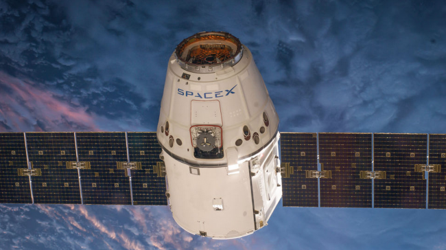 The Dragon cargo ship returned from the ISS to Earth - Space, Spacex, Elon Musk, Spaceship, ISS, The Dragon, Falcon 9