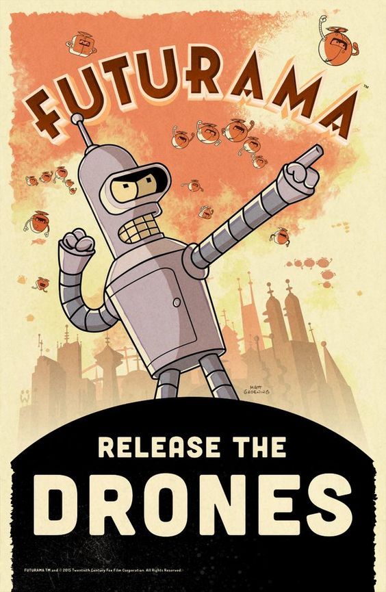 Futurama posters part 3 - Futurama, 21 century, , Serials, Poster, 2000s, Longpost