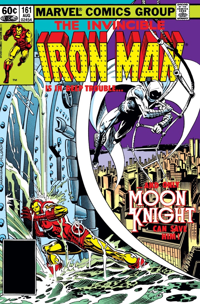 Introducing Comics: Trying Not to Rust - My, Superheroes, Marvel, iron Man, Moon Knight, Comics-Canon, Longpost