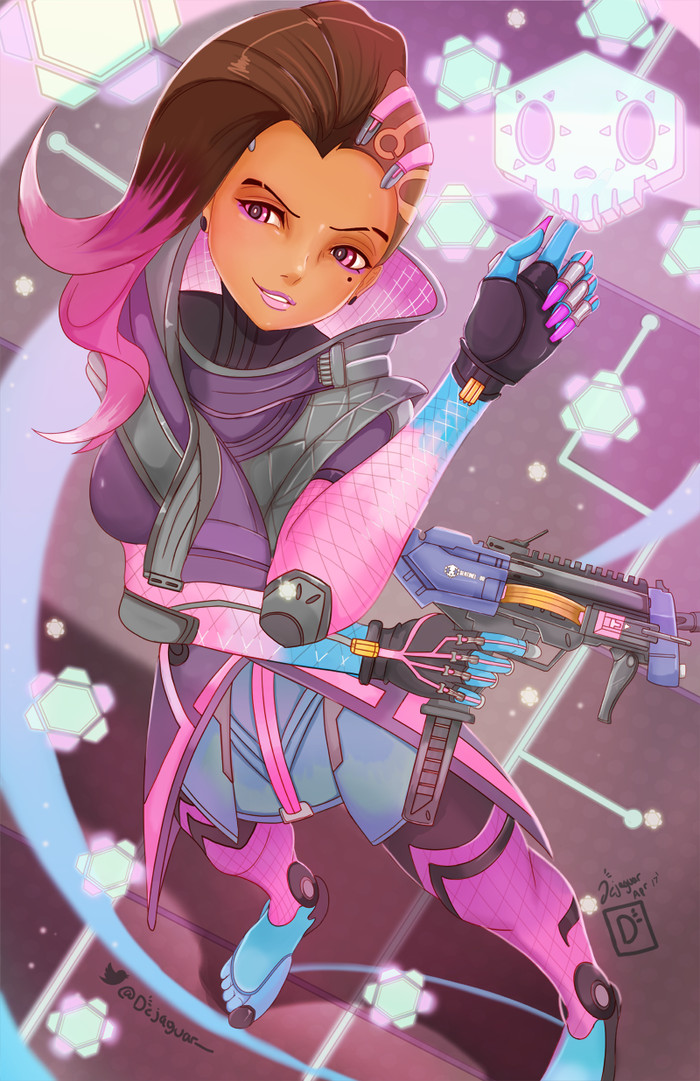  Overwatch, , Sombra, 