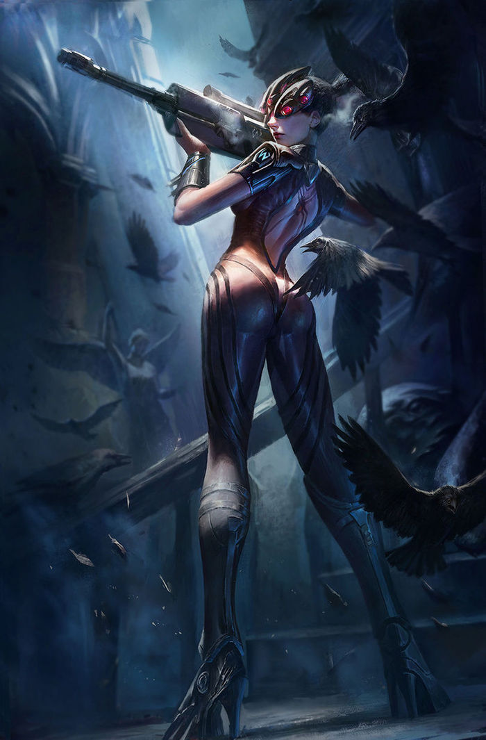 Очаровательный арт Widowmaker (Overwatch) слив онлифанс