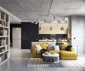 Beautiful designs in the style - LOFT - Loft, Loft, Interior Design, Longpost