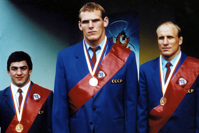 Anniversary of the Russian terminator Alexander Karelin. - Alexander Karelin, Fight, Sport, Athletes, Anniversary, Time is running, Longpost