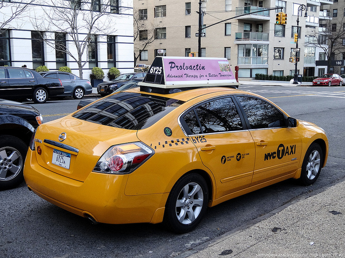Полицейское такси, или желтый оборотень в погонах. Нью-Йорк, США, полиция, длиннопост, Америка, Северная Америка, Штаты, длиннотекст