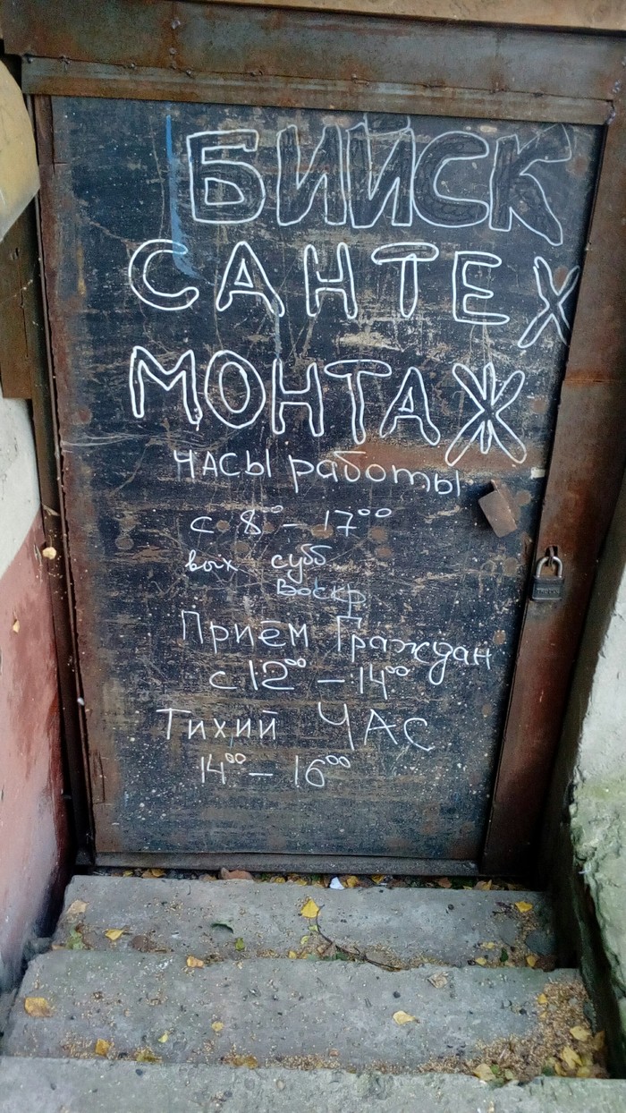 Работа работой, а тихий час по расписанию