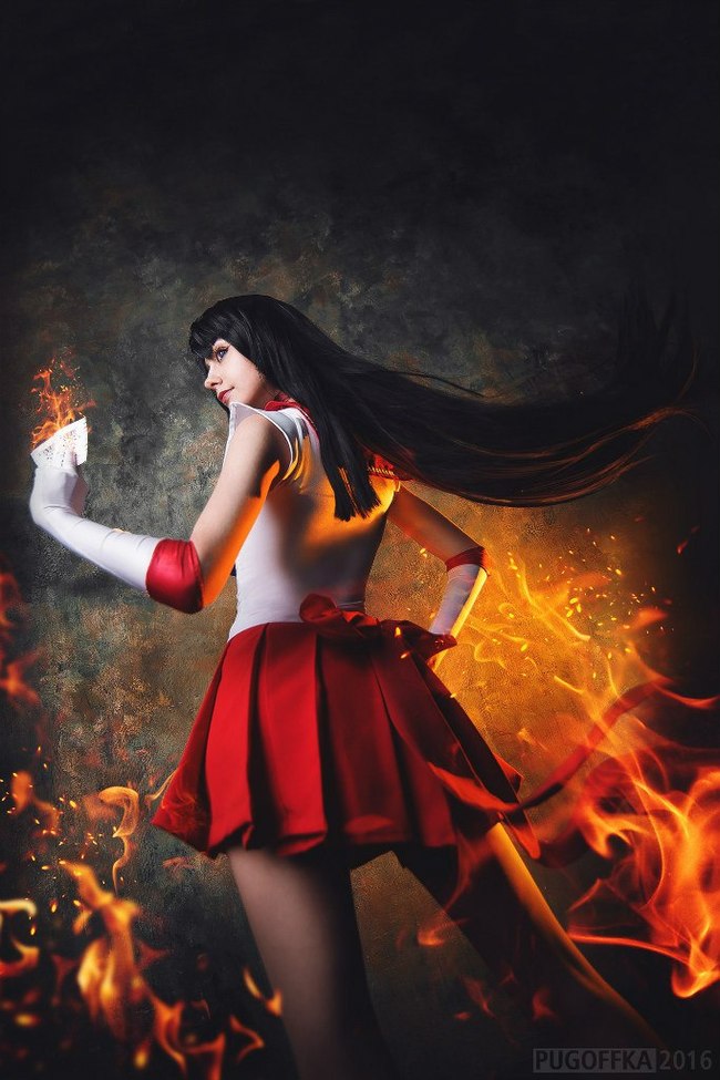 Sailor Mars - SailorMoon - Моё, Sailor Moon, Sailor Mars, Косплей, Длиннопост