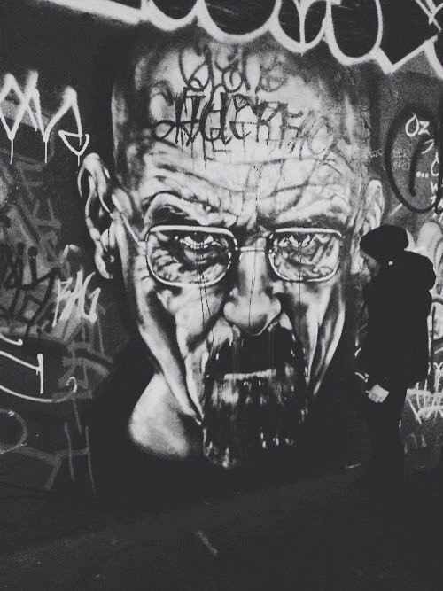 Heisenberg.Art. - Heisenberg, Art, Graffiti, Breaking Bad, The photo