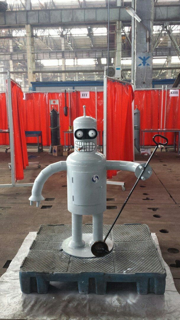 factory made bender - Futurama, Belgorod, Longpost