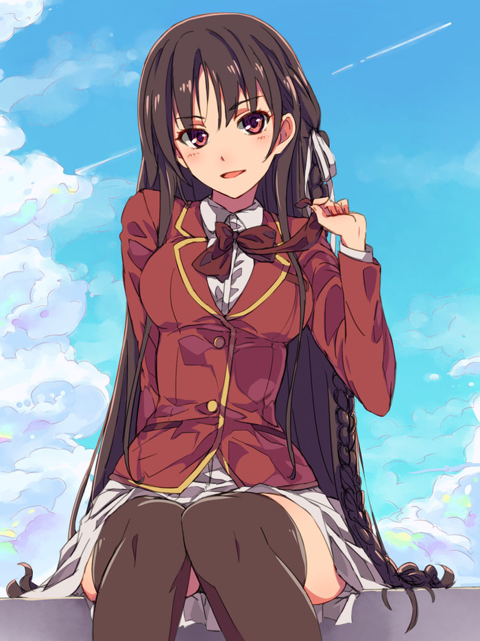 Horikita Suzune. - Anime, Anime art, Classroom of the Elite, Horikita suzune