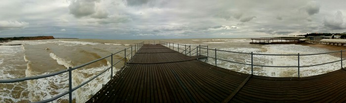 Crimea, p. - My, Sea, , Beach, Nature