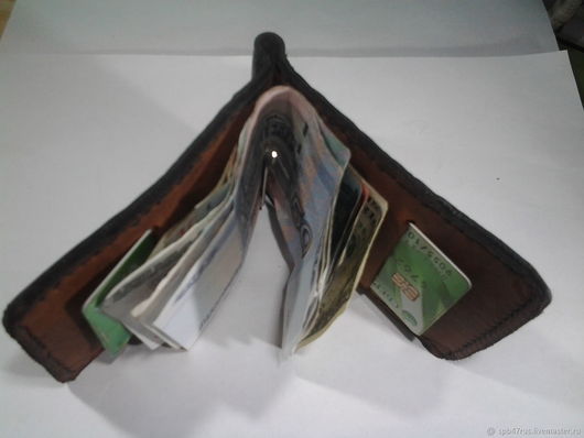 Money clip with embossing. - My, Money clip, Wallet, Longpost