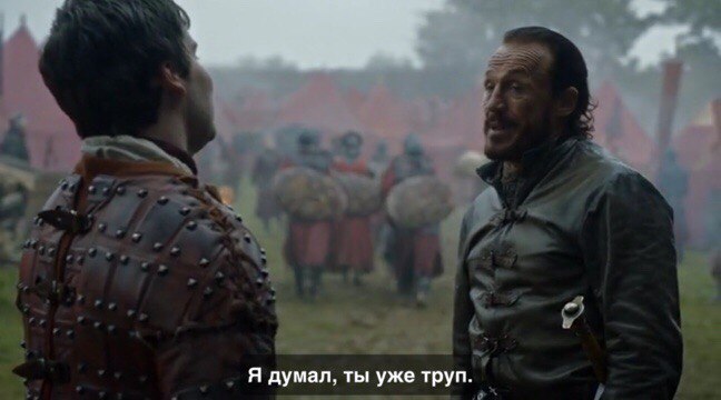 Those who are not yet ready survive. - Game of Thrones, Spoiler, Stannis Baratheon, Podrick, Bronn, Sandor Clegane, Brienne, Longpost