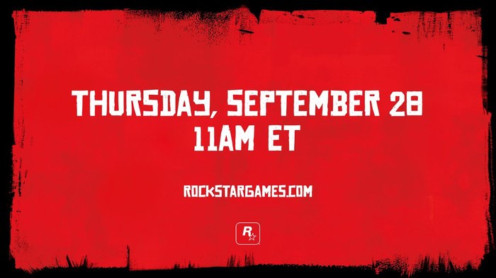 September 28, at 17:00 Moscow time - news on Red Dead Redemotion 2 - Red dead redemption, Announcement, news, Games