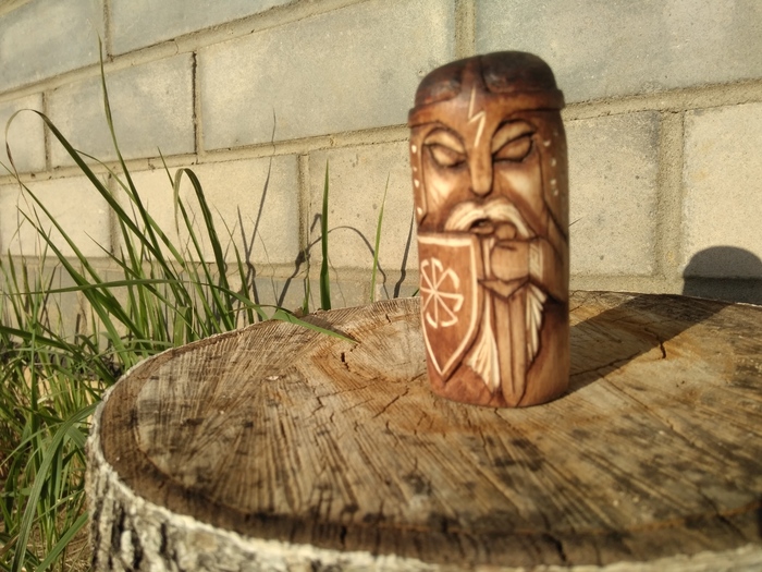 Wood carving - My, , Wood carving, Geometric carving, Linden, Hobby, Statuette, Longpost