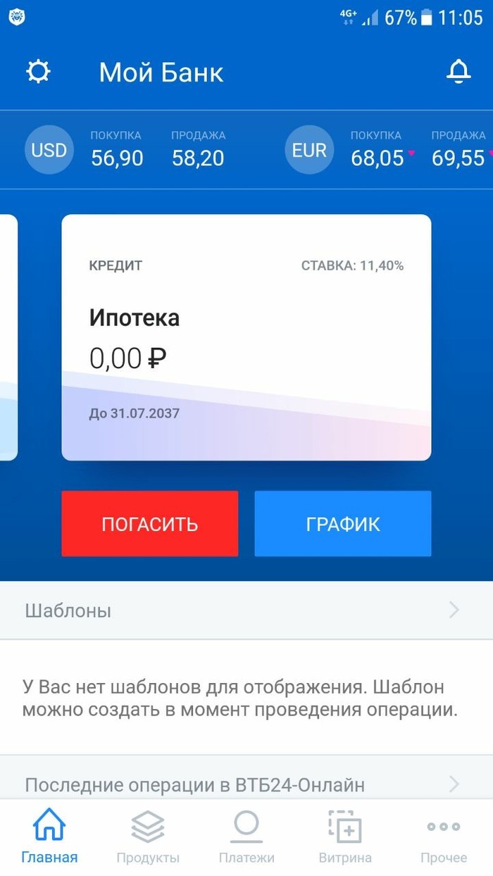 Карта для ипотеки втб