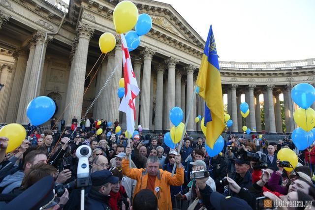 Антивоенный митинг в Питире - Санкт-Петербург, Мир, Стоп война, Новости, Антимилитаризм