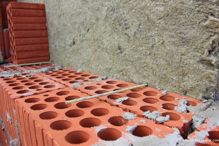 We build your house in 90 days. 43-59 days (18.09-24.09). Brick work completed - Longpost, Video, Kazan, The photo, My, Bricks, New building, My house, Home construction, My