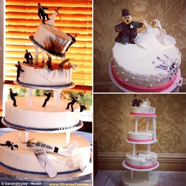 The battle between expectations and reality continues! - Cake, Wedding, Fail, Expectation and reality