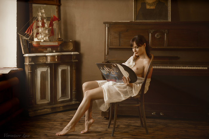 Music teacher - NSFW, Erotic, Girls, Igor Vorontsov