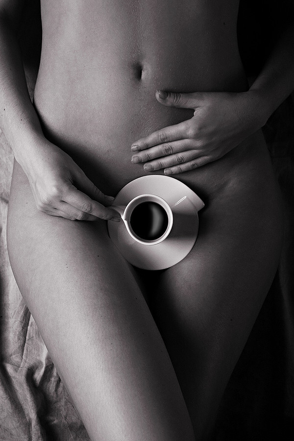 Good morning! (nude girls and coffee - 37) - NSFW, Erotic, Girls, Good morning, A selection, Naked, Nudity, Coffee, Longpost