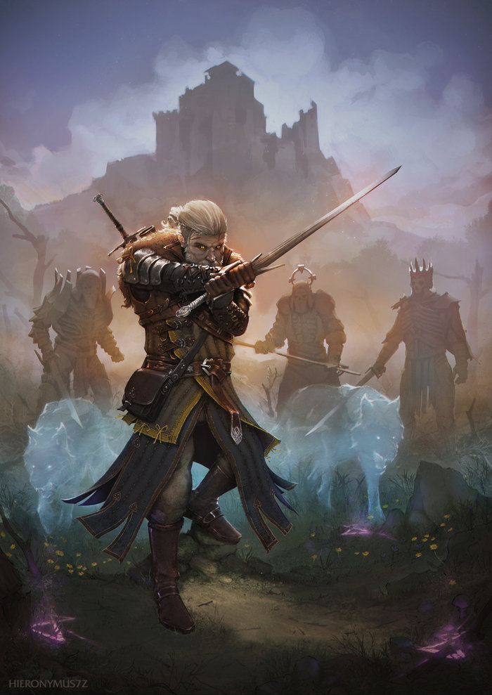 Wild Hunt - The Witcher 3: Wild Hunt, Geralt of Rivia, The Witcher 3: Wild Hunt, Witcher, Art