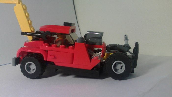 Hot rod - My, Lego, , Lego city, Hot Rod, Longpost