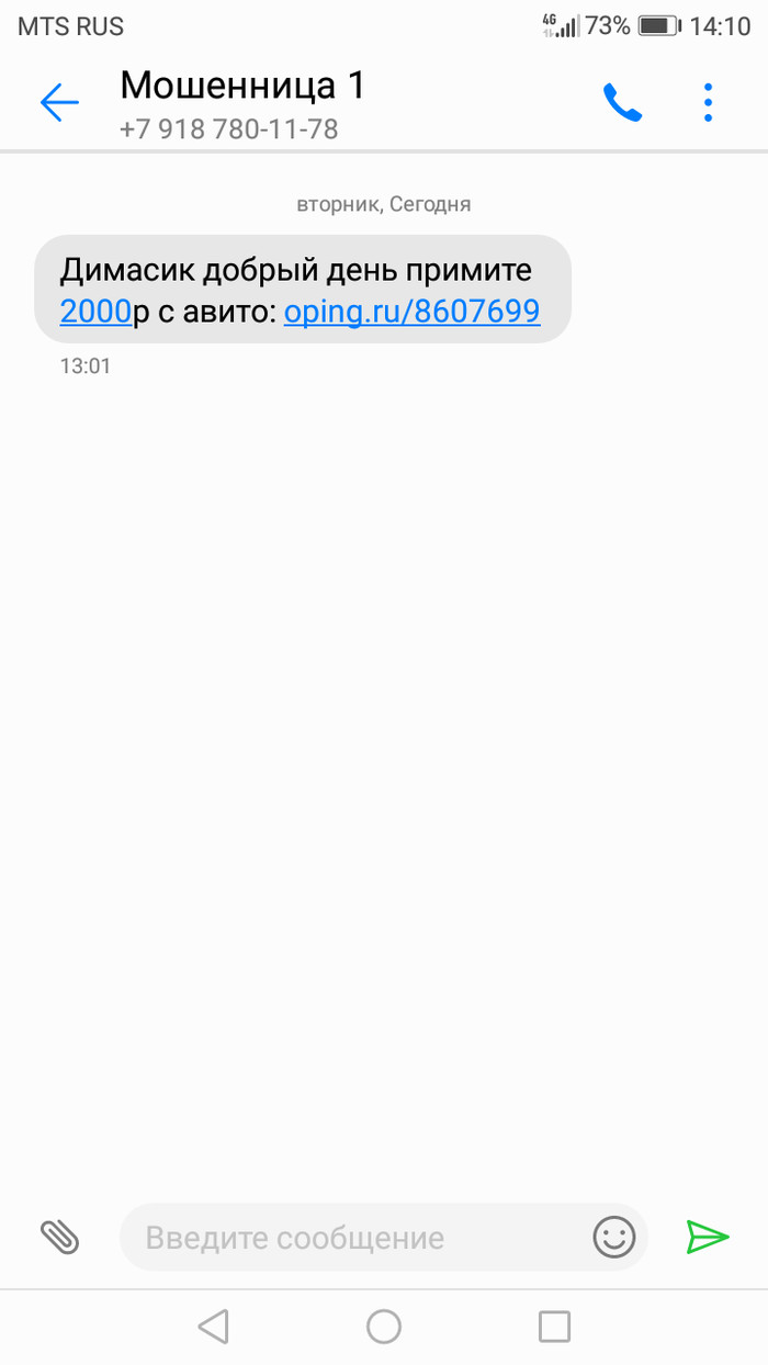 Avito scammer. - Fraud, Scammers, My