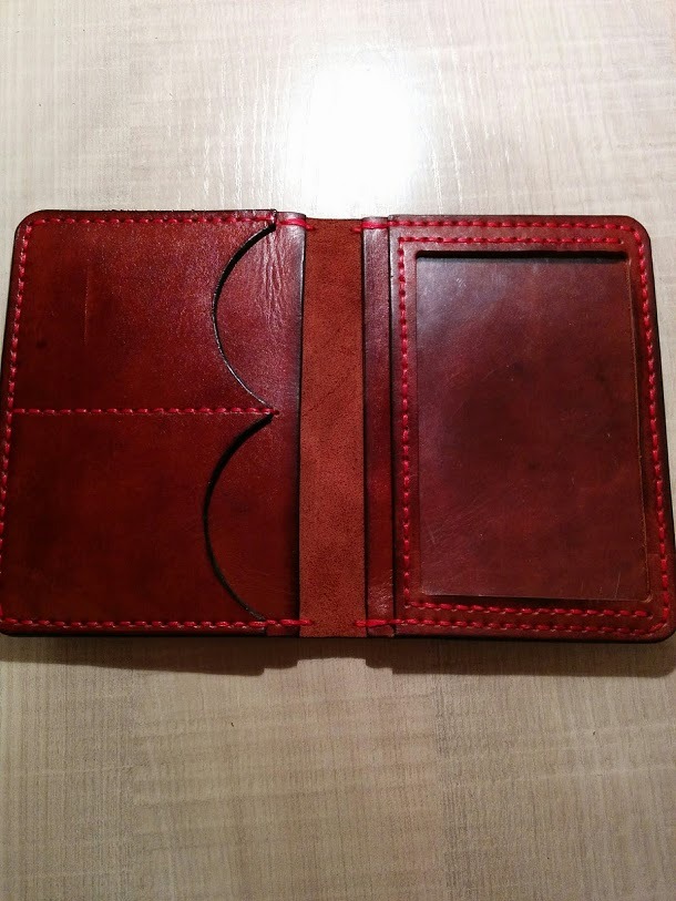 Document holder and bracelet. - My, Leather products, Handmade, , A bracelet, document holder, Longpost