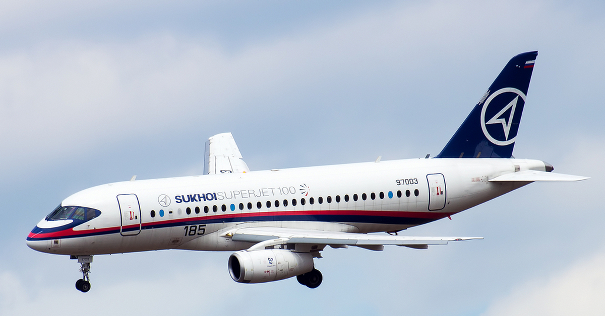 Sukhoi Ssj 100 Фото