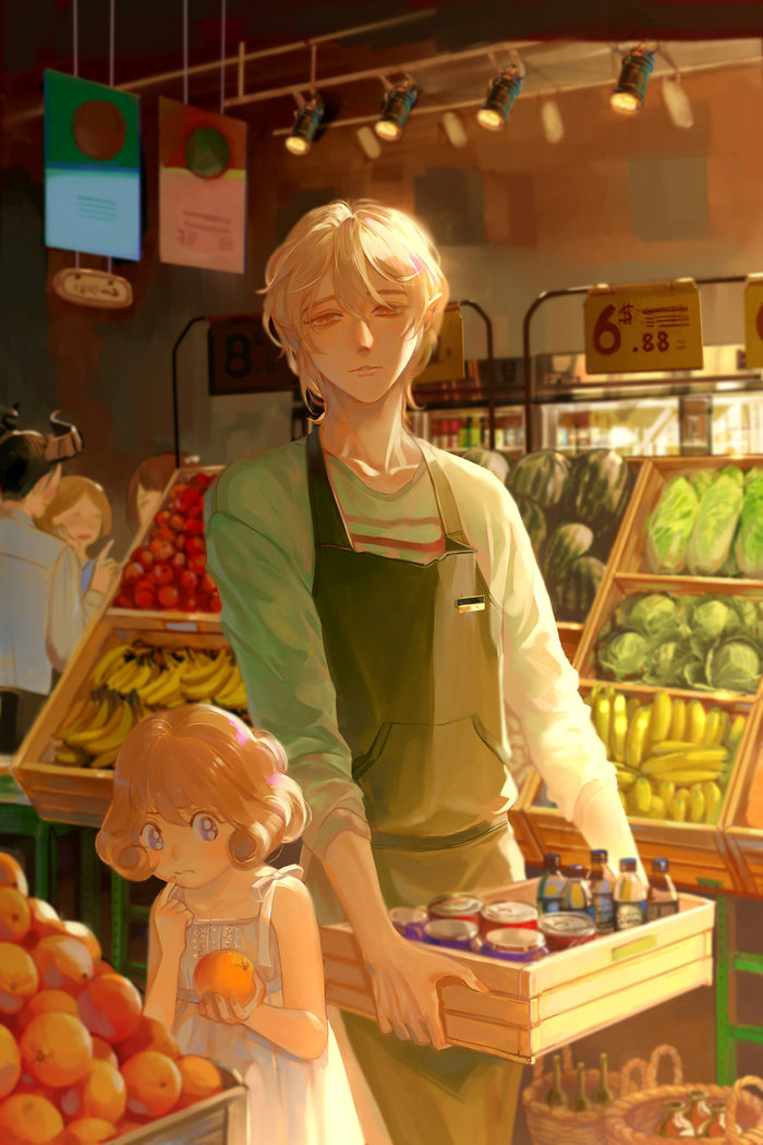 Shopping - Anime Art, Anime Original, Taro-k