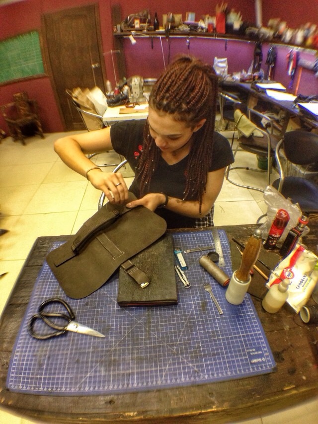 BabaLeatherworker. - My, Babakezhevnik, Handmade, Leather craft, Leather products, Needlework with process, Longpost