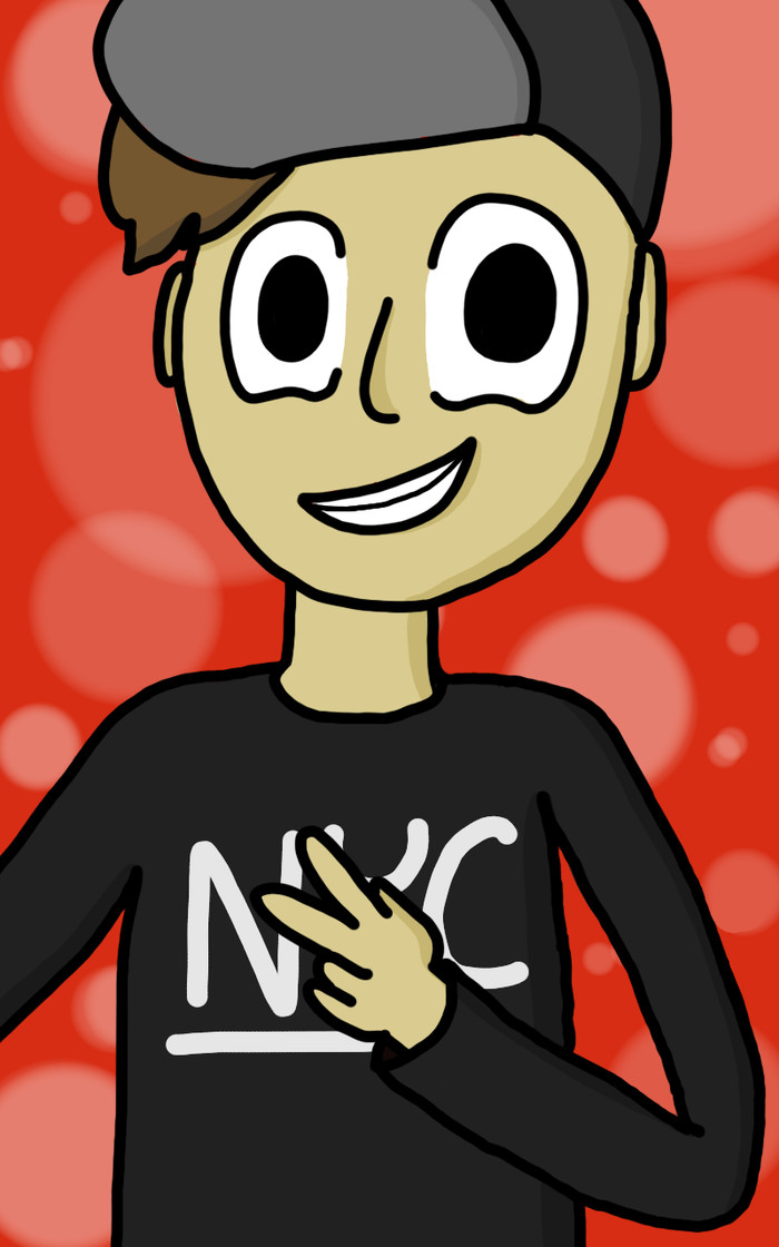 Fan Art for my favorite YouTube blogger - TheBrianMaps - My, Thebrianmaps, Fan art, Art, Drawing