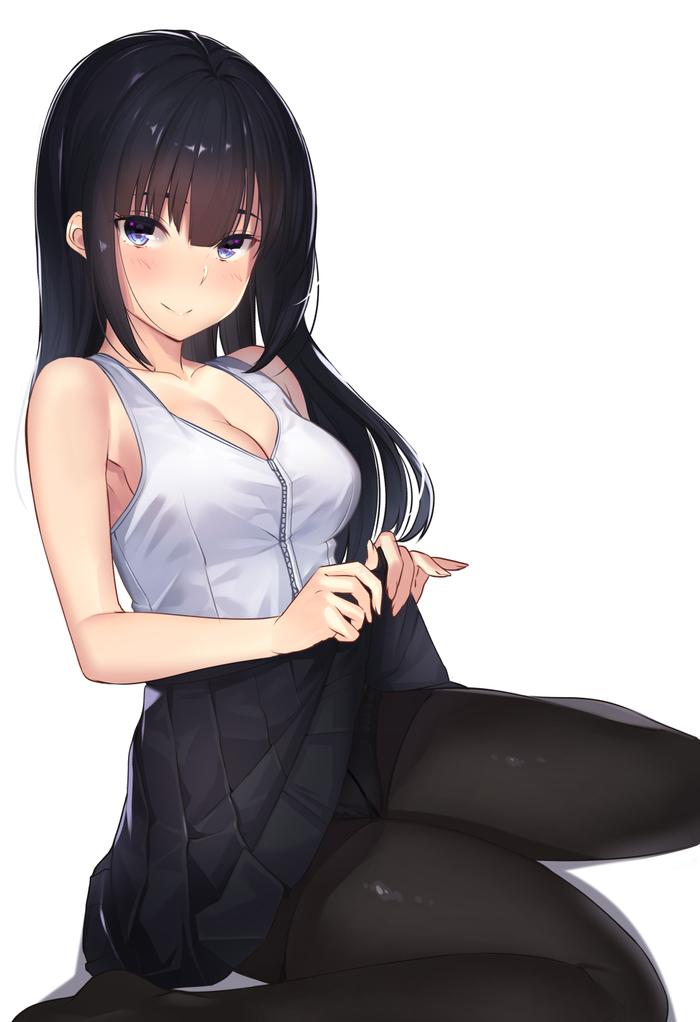 Anime Art - Anime art, Anime, Anime original, Tights, Original character