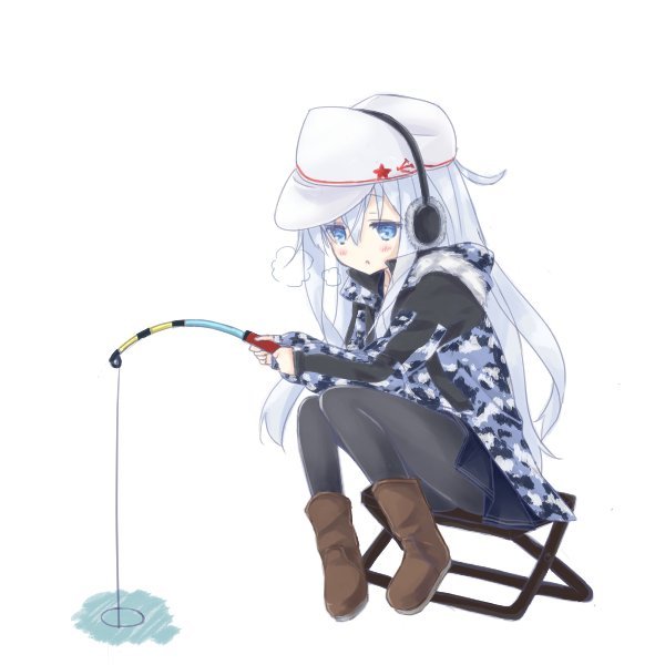 Comrade Tiny One - Kantai collection, Verniy, Gangut, Hibiki, Anime, Anime art, Saury event, Longpost