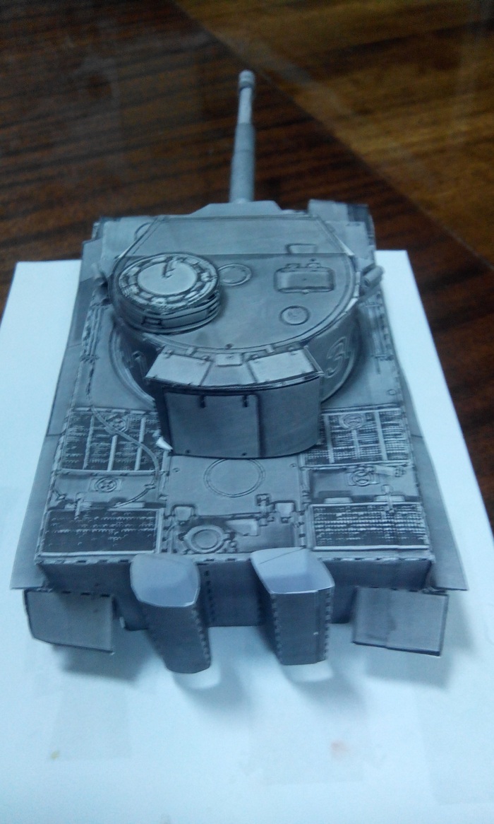  .   Pz VI "Tiger" Ausf E. , World of Tanks, Papercraft, , , , , 