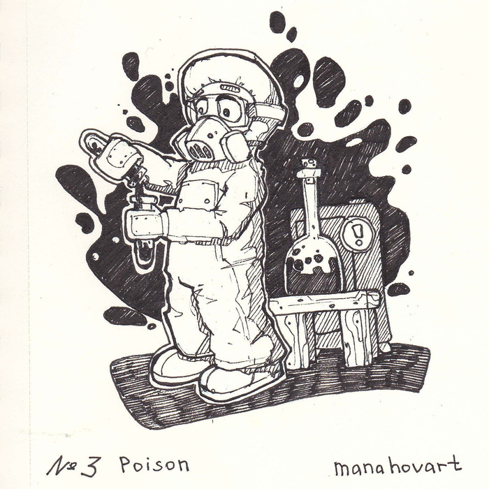 Inktober. Day 3 - My, Art, Inktober, , , , Dude, Chemistry